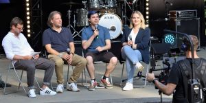 Sommer im Park ist gestartet: Nur wenig Zuschauer kamen zum Auftakt