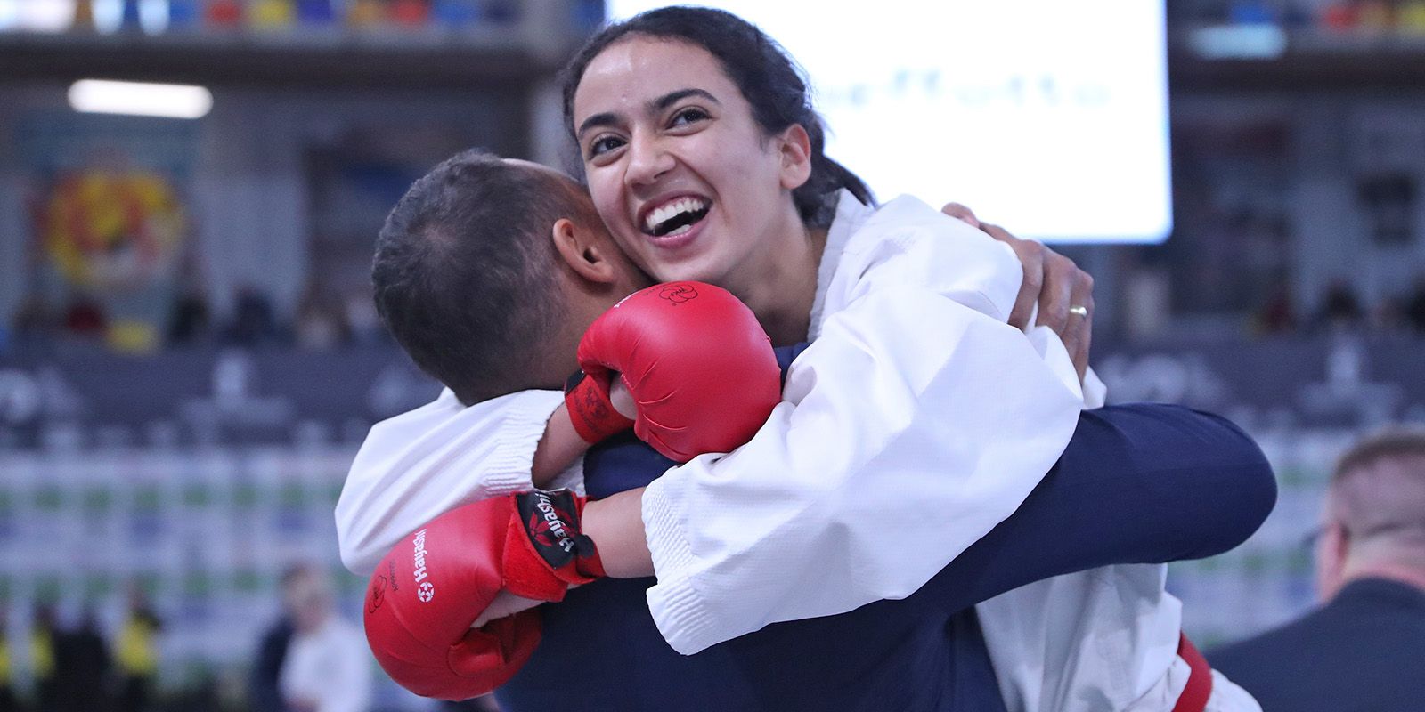 Verdiente Freude. Die Harburgerin Reem Khamis gewant die Europameisterschaft. Foto: pr