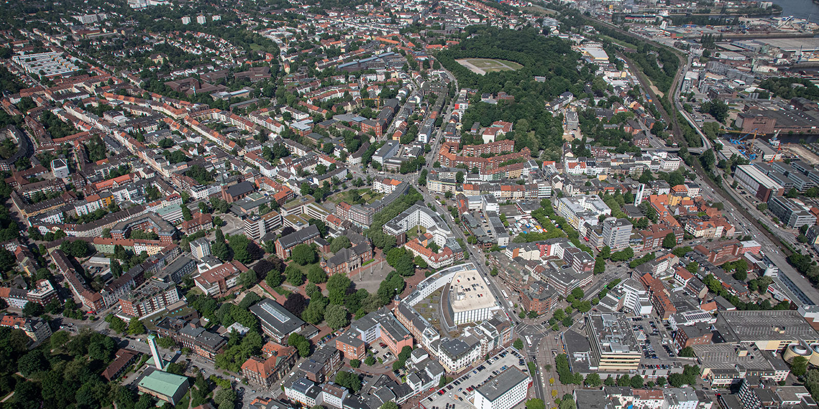 Für den Kernbereich Harburg wird ein Bevölkerungszuwachs prognostiziert. Foto: zv