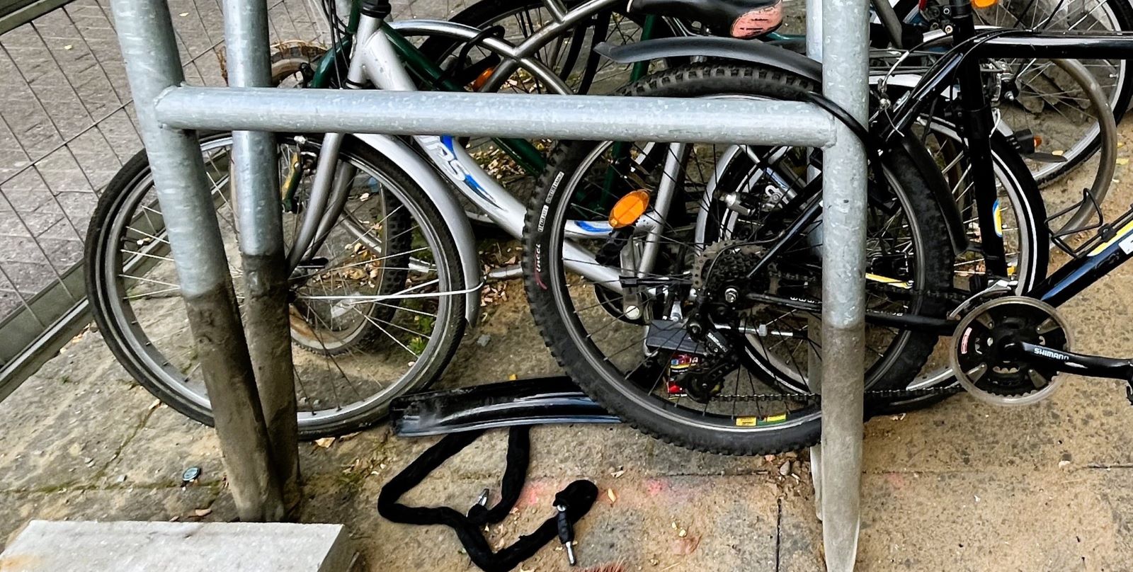 Auch im aktuellen Fall wurde das Fahrradschloss aufgebrochen. Symbolfoto: Christian Bittcher
