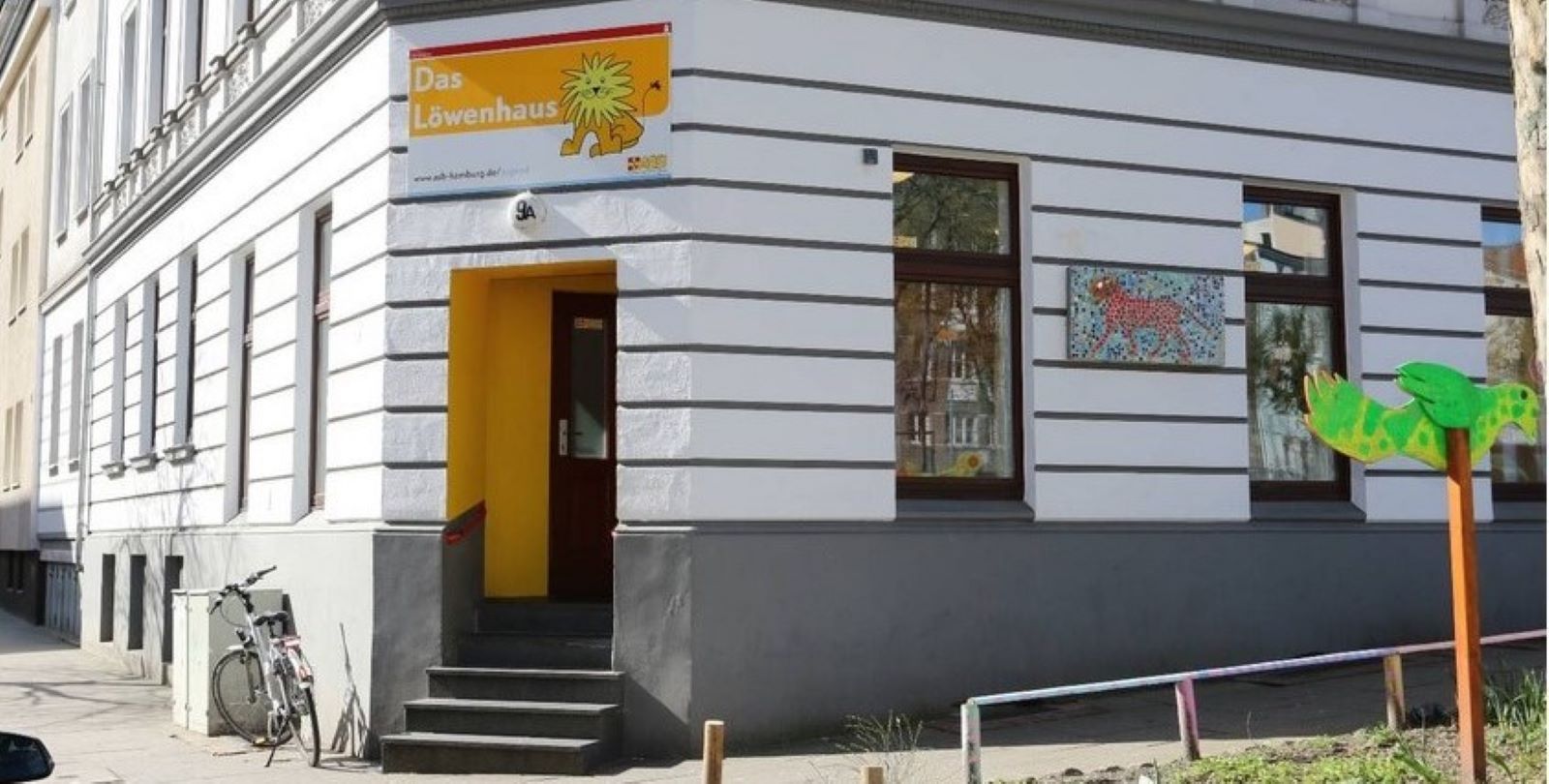 Das ASB-Löwenhaus in der Kalischerstraße im Phoenix-Viertel. Foto: Christian Bittcher Das ASB-Löwenhaus in der Kalischerstraße im Phoenix-Viertel. Foto: Christian Bittcher