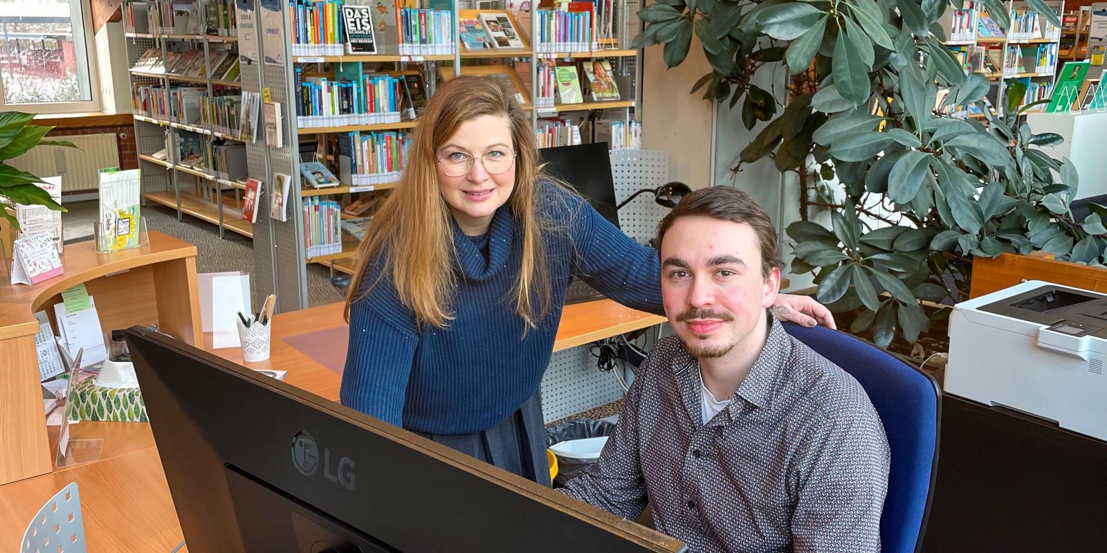 Traumnote 1,0: Nachwuchstalent mit Bestnote für die Bücherei Seevetal