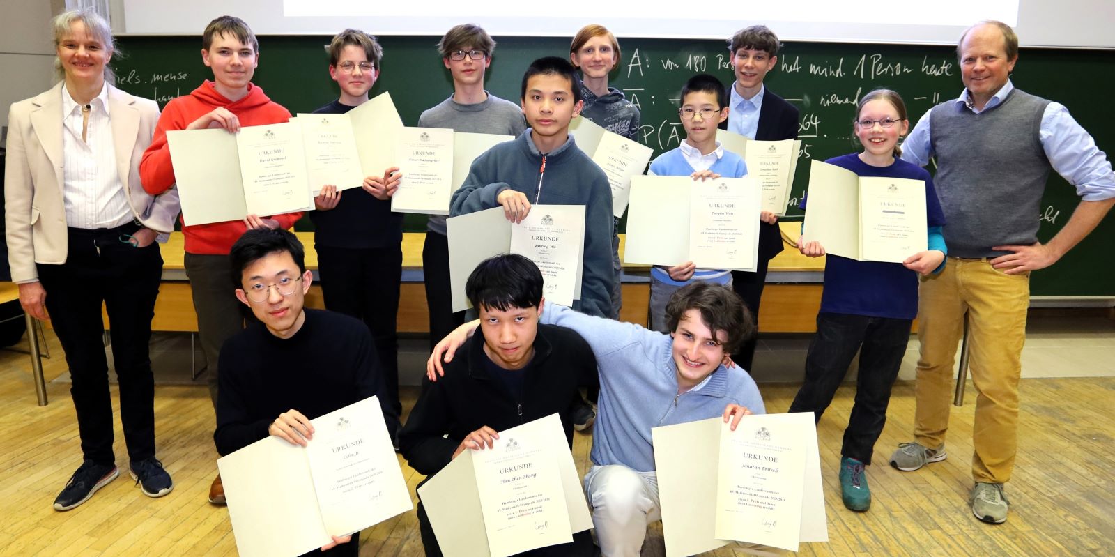 Mathe-Olympiade: Die besten Nachwuchs-Talente wurden an der TUHH geehrt