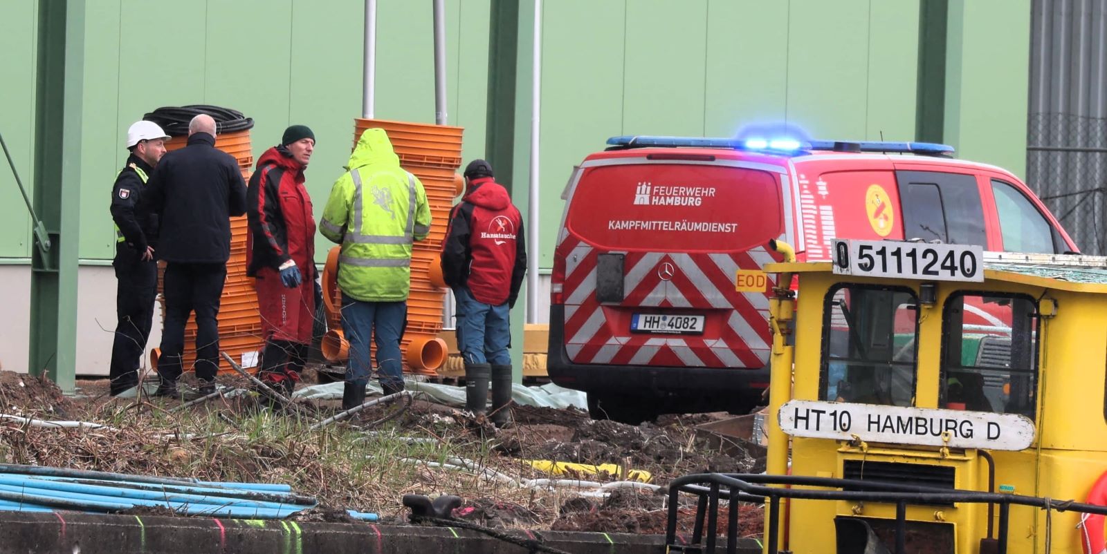 Entwarnung im Binnenhafen: Blindgänger wurde erfolgreich gesprengt