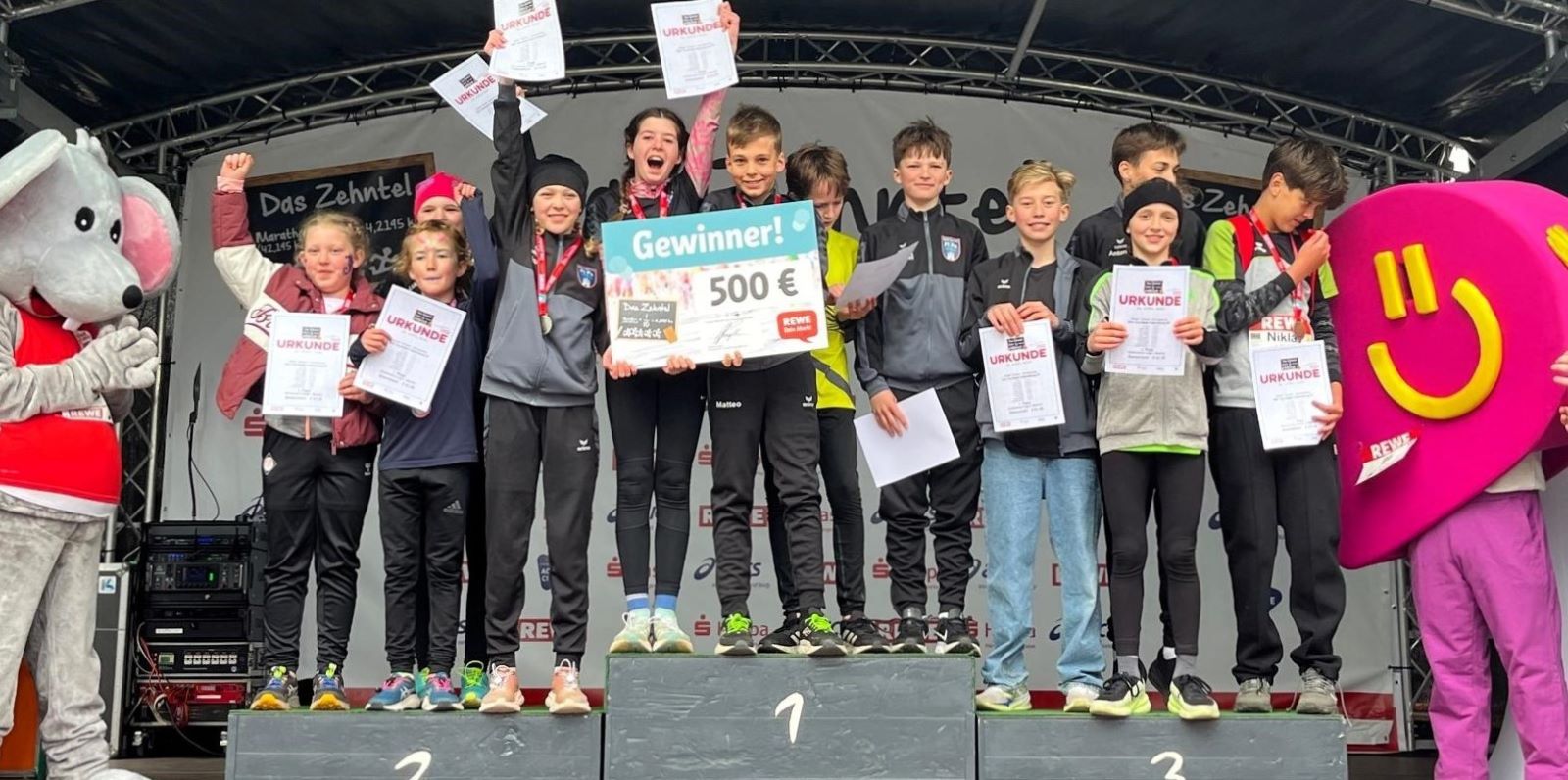 Große Bühne für den Lauf-Nachwuchs: Stadtteilschule FiFa dominiert das Zehntel