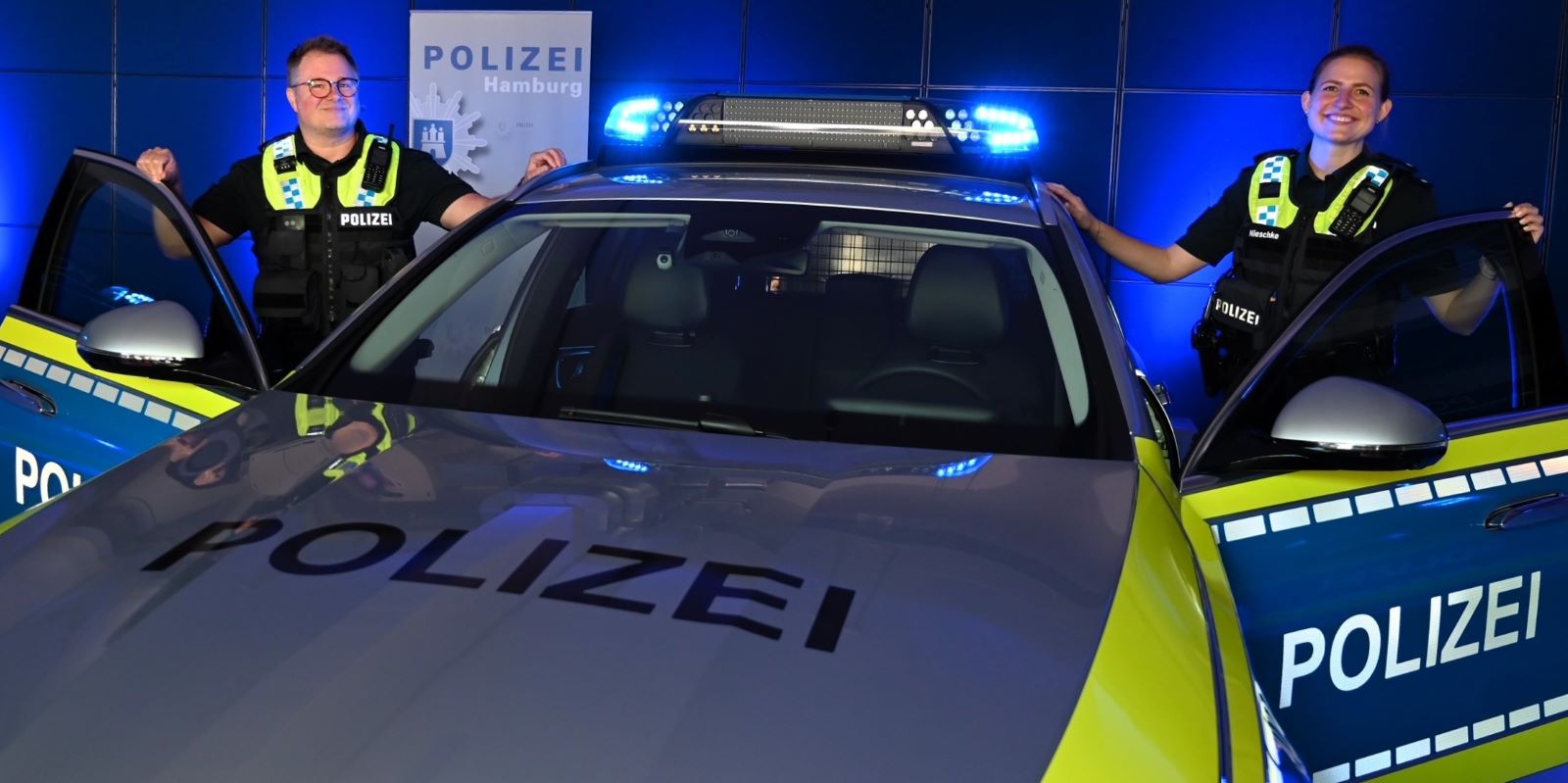 Mehr Präsenz auf der Straße: Peterwagen fahren künftig dauerhaft mit Blaulicht
