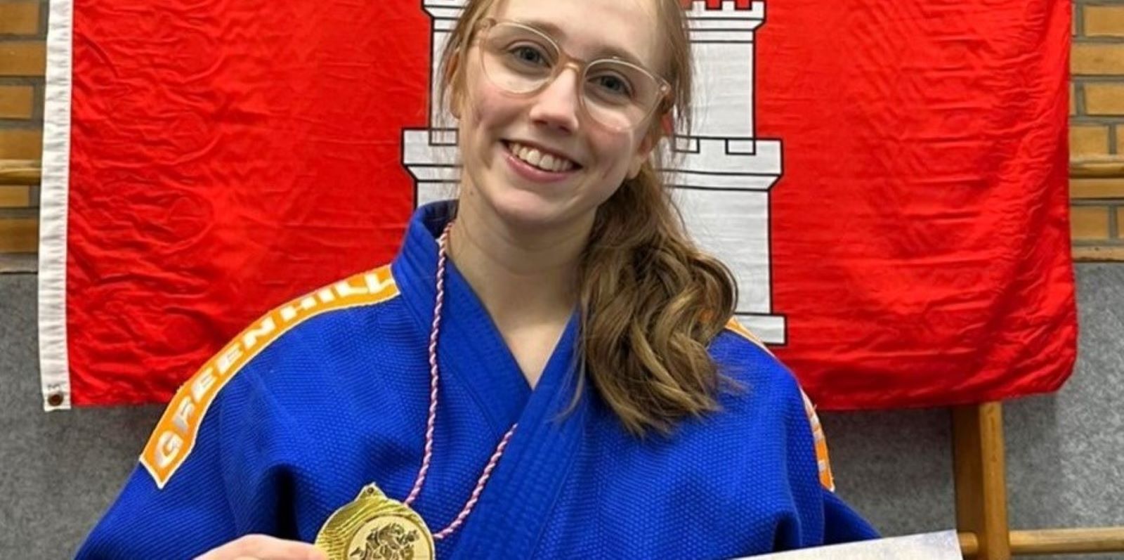 KSC-Nachwuchstalent Judoka Linda Jean Geerdts ist Hamburger Meisterin