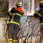 Balkon steht in Flammen: Feuerwehreinsatz am Sonntagabend in Wilstorf