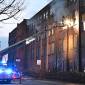 Feuer in historischem Fabrikgebäude an der Neuländer Straße