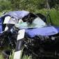 Auf der A7 am Steuer eingeschlafen: Zwei Schwerverletzte bei Unfall