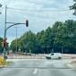 Vollsperrung zum Bau von Kreisverkehr bringt großflächig Verkehrsprobleme mit sich