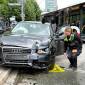 Zwei Verletzte bei Frontal-Crash nach Wendemanöver an der Seehafenbrücke