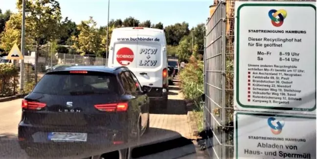 Der Recyclinghof in Neuland bleibt nächsten Sonnabend geschlossen. Foto: cb