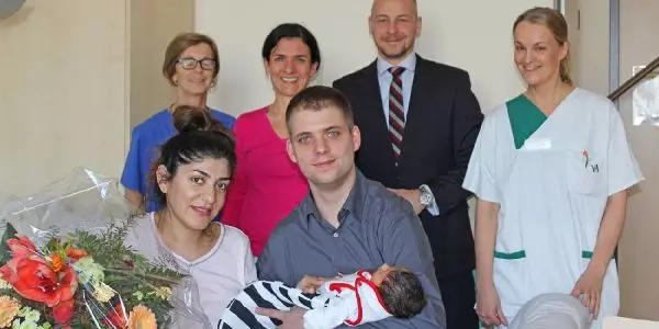 Geburten-Boom im Krankenhaus Mariahilf: Daniel ist Baby 2000