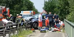 Fahrer verstirbt nach Unfall am Fürstenmoordamm