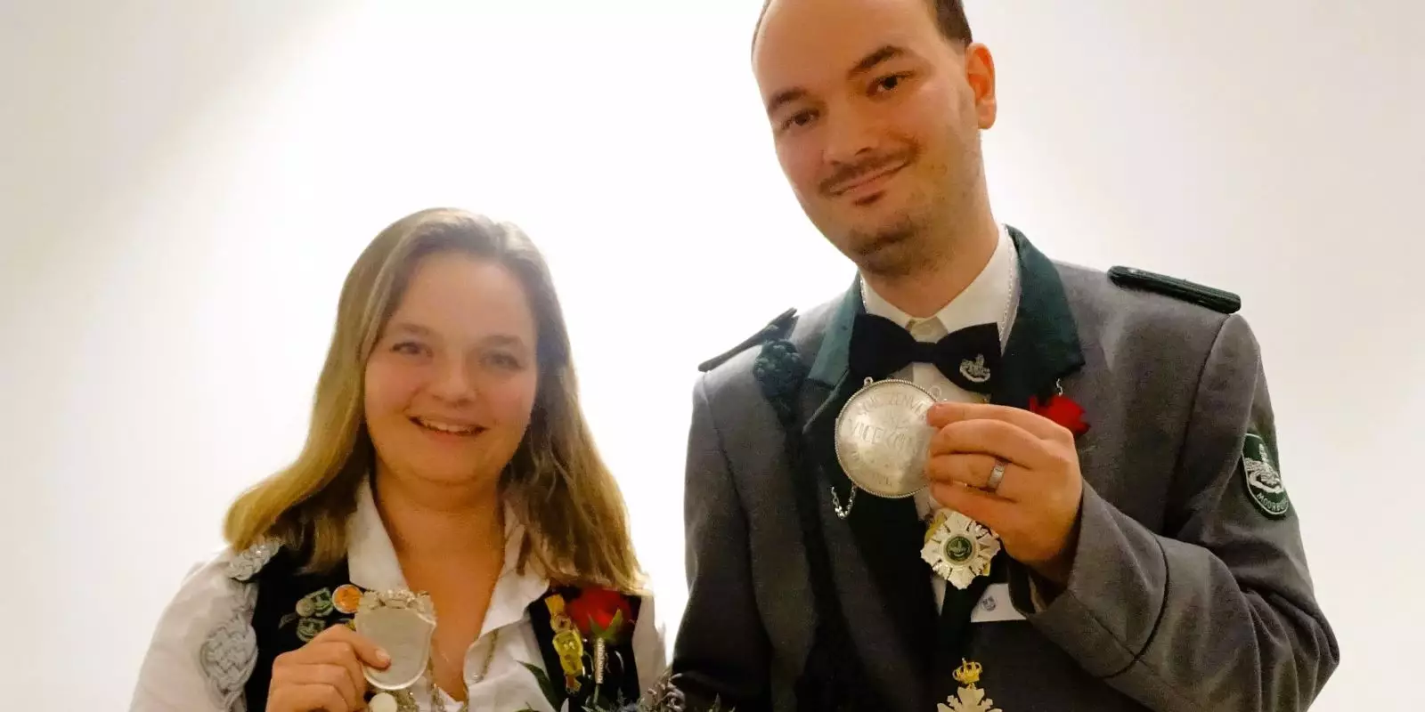 Die neuen Vize-Könige Angelina Hinz  und Ilja Kaufmann sind Geschwister. Foto: privat