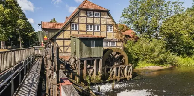 Mühlenmuseum in Moisburg: Von 11 bis 17 Uhr gibt es ein Programm in der ehemaligen Amtswassermühle in Moisburg. Foto: FLMK