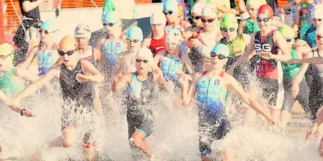 Beim Triathlon in Norderstedt zeigten die Triathleten aus Süderelbe großartige Leistungen. Foto: privat 