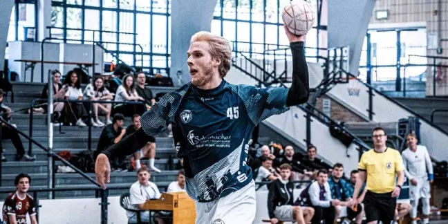 Guter Einstand für Neuzugang Timon Kempfle: Beim Harburg-Cup vor zwei Wochen schoß er bereits ein Tor im neuen Trikot. Foto: SGH