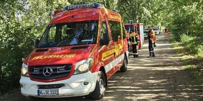 Erneuter Kampfmittelfund in Helmstorf: Feuerwehr Seevetal unterstützt bei Entschärfung. Foto: Feuerwehr Seevetal