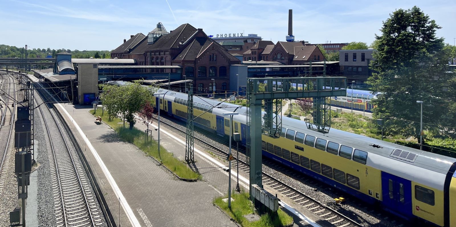 Der Bahnhof Harburg. Foto: Christian Bittcher