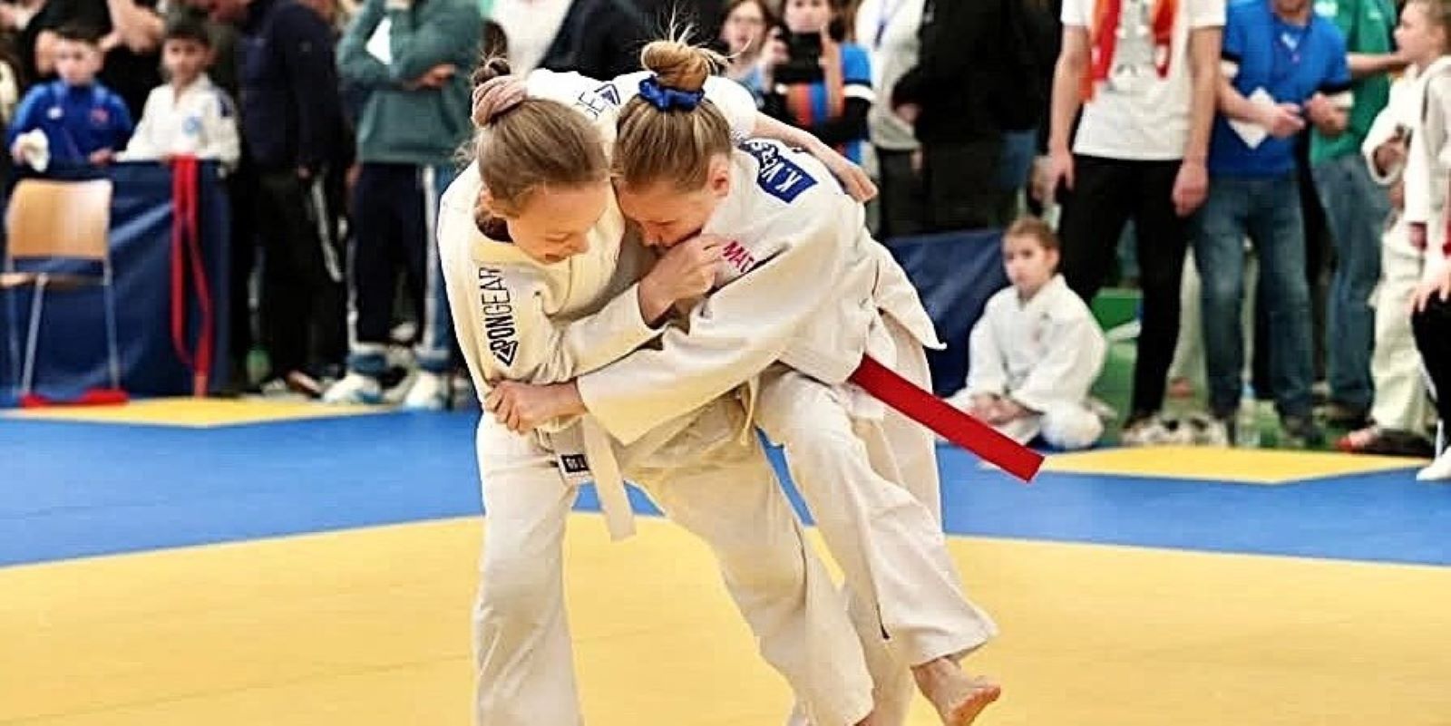 Harburgs Nachwuchs-Judoka starteten in Dänemark. Hier Jenna Geerdts in Aktion. Foto: pr
