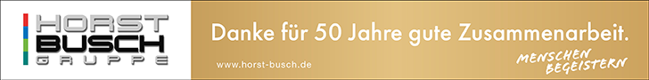 Danke für die Zusammenarbeit Horst Busch Gruppe